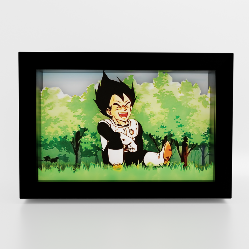 Dragon Ball - La Risa Confiada de Vegeta