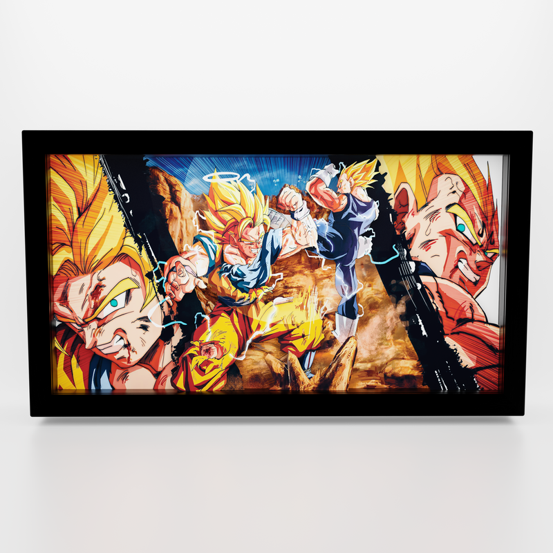 Dragon Ball - Goku vs. Majin Vegeta
