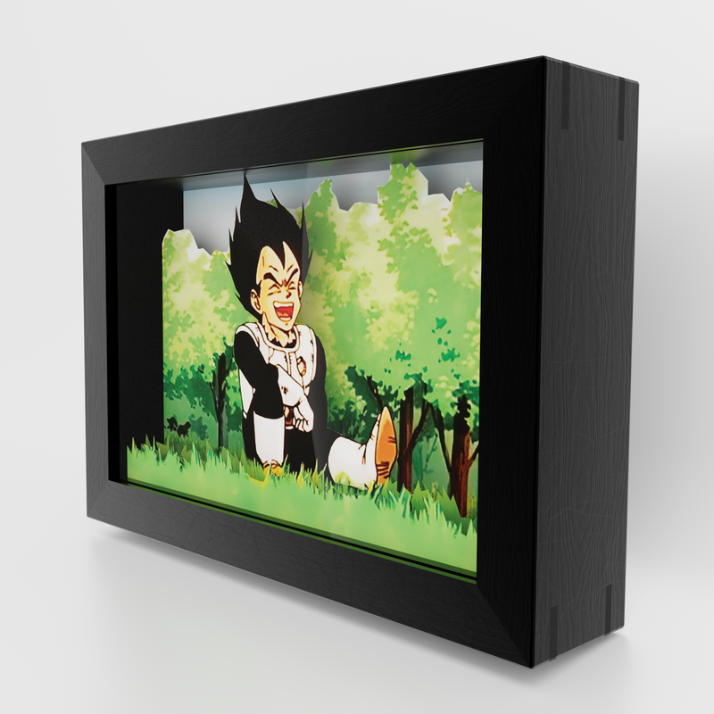 Dragon Ball - La Risa Confiada de Vegeta