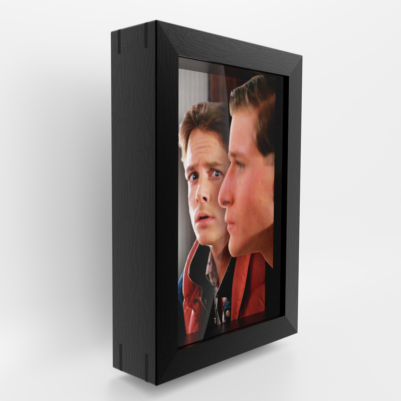 Back to the Future - Marty McFly y su Padre en el Pasado