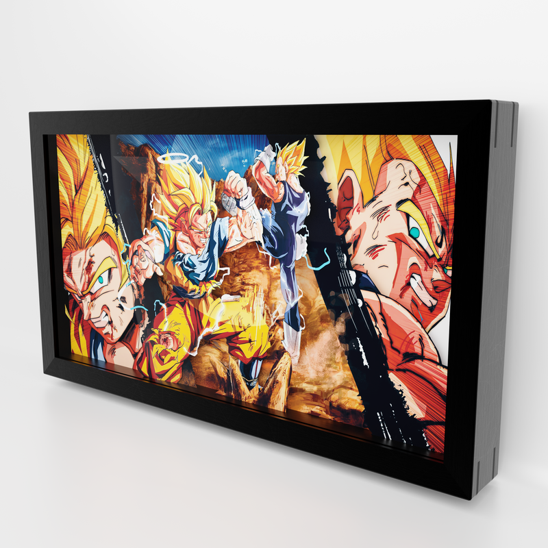 Dragon Ball - Goku vs. Majin Vegeta