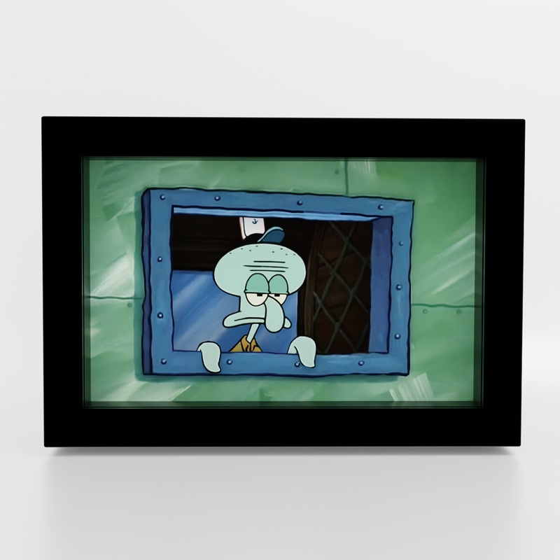 Calamardo en la Ventana – Bob esponja