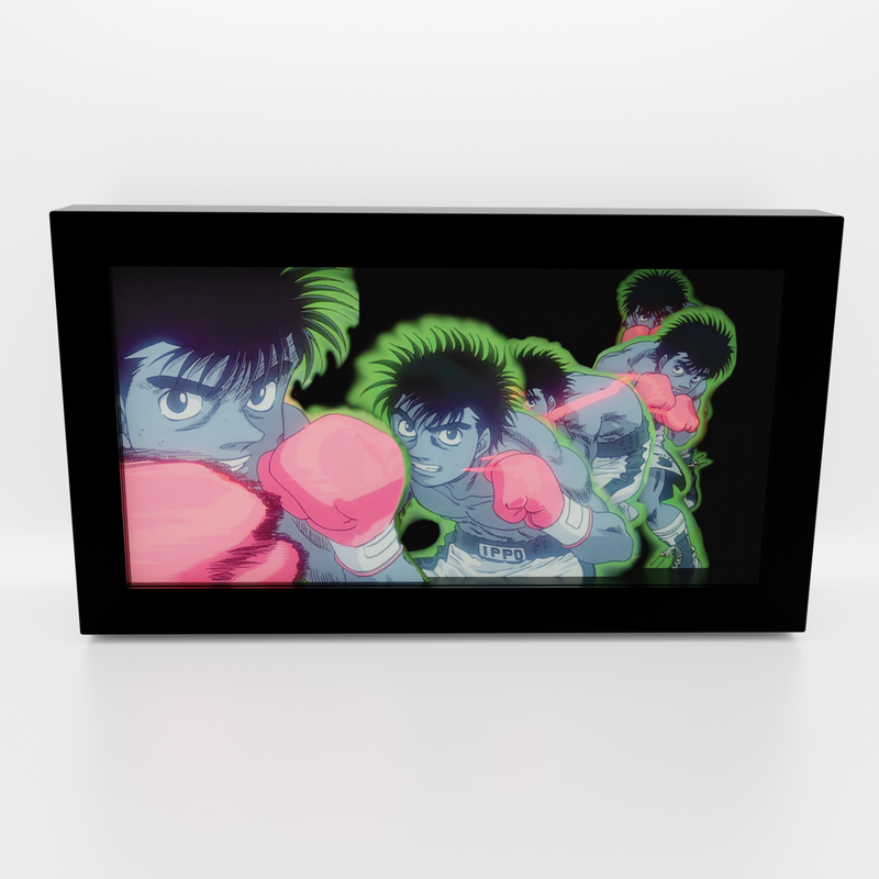 Hajime No Ippo - El Dempsey Roll en movimiento