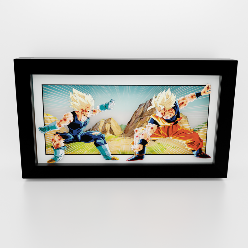 Dragon Ball - La Batalla Exhaustiva de Goku y Vegeta