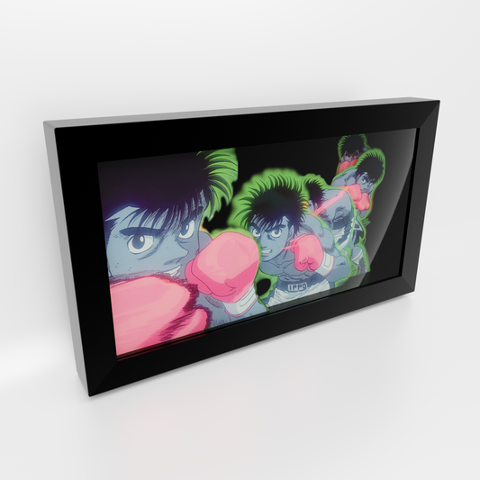 Hajime No Ippo - El Dempsey Roll en movimiento