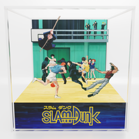 Cubo/Diorama - Slam Dunk - Pelea en el gimnasio