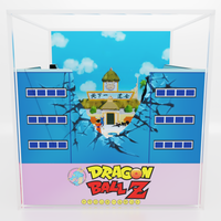 Cubo/Diorama - Dragonball - La Frustración de Vegeta