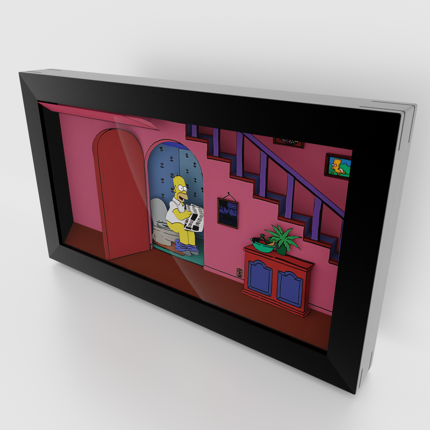 Los simpson - Homero en el Baño