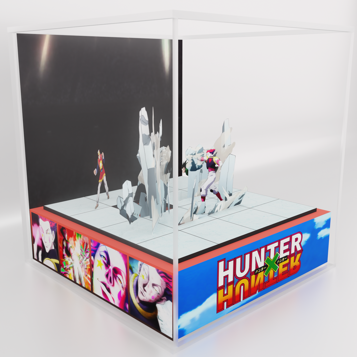 Cubo/Diorama - Hunter x Hunter - Hisoka vs Gon