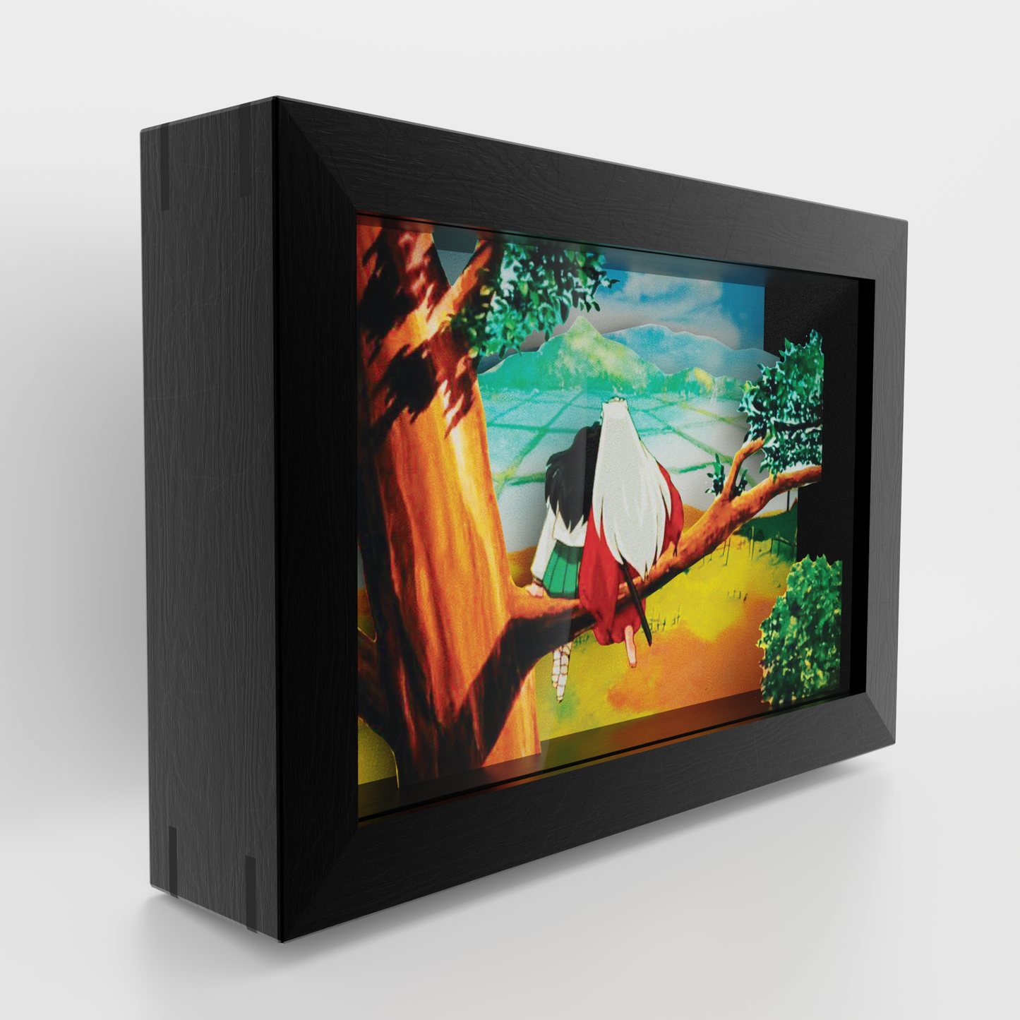 Inuyasha - InuYasha y Kagome en el Árbol