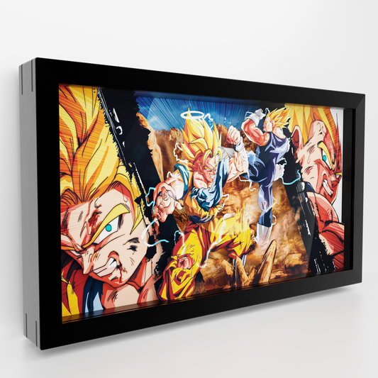 Dragon Ball - Goku vs. Majin Vegeta