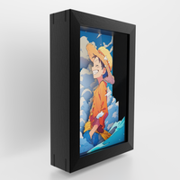 Luffy entre las Nubes – Cuadro 3D One Piece