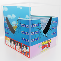 Cubo/Diorama - Dragonball - La Frustración de Vegeta