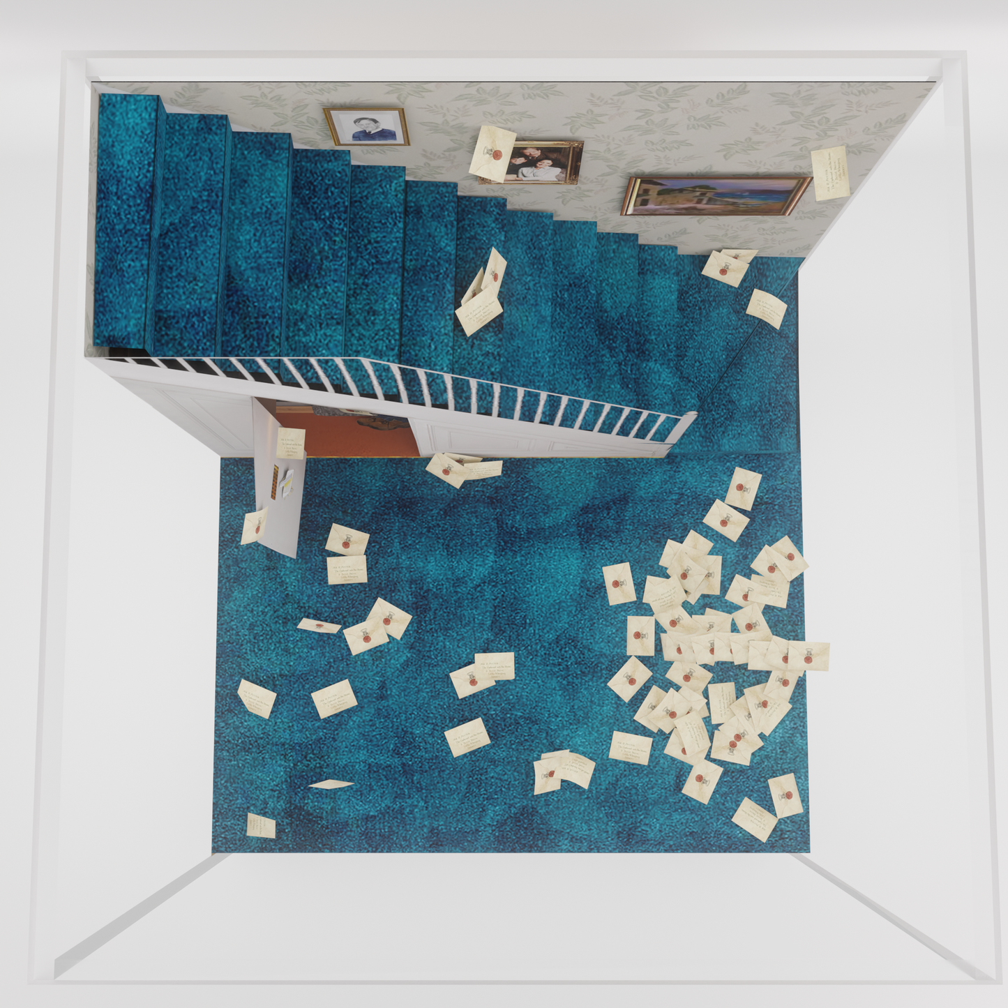 Cubo/Diorama - Harry Potter - La Alacena bajo las escaleras